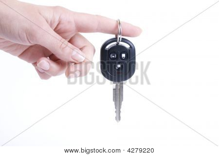 Holding automobil nøgler