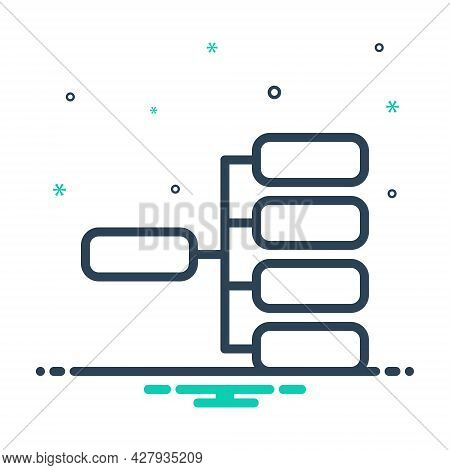 Mix Icon For Product-website Product Website Flowchart Digram Sheet