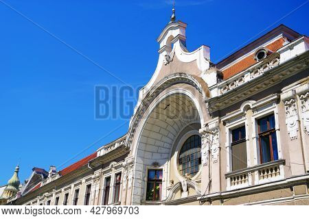 Architecture of Oradea, Romania, Europe