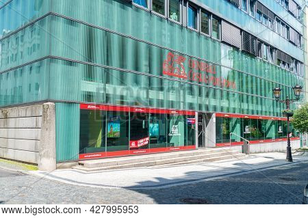 Liberec, Czech Republic - June 2, 2021: Generali Ceska Pojistovna Insurance Company Branch.