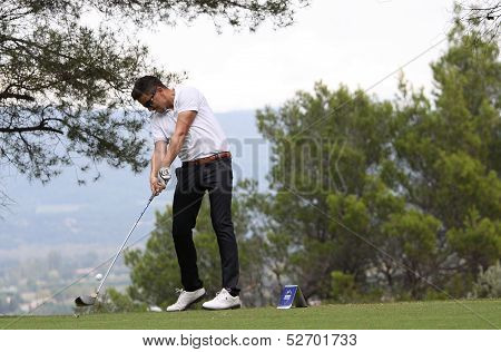 Lorenzo Vera at the golf Masters 13, 2013