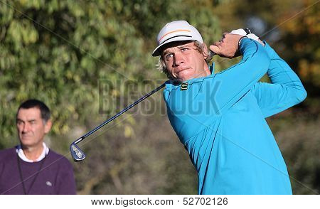 Fabien Marty at the golf Masters 13, 2013