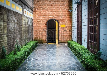 Aged Wooden Door