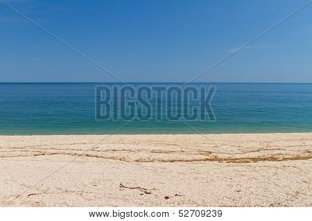 Beach And Sea