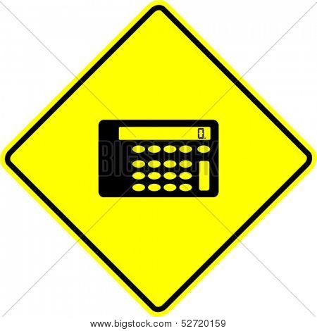 calculator sign