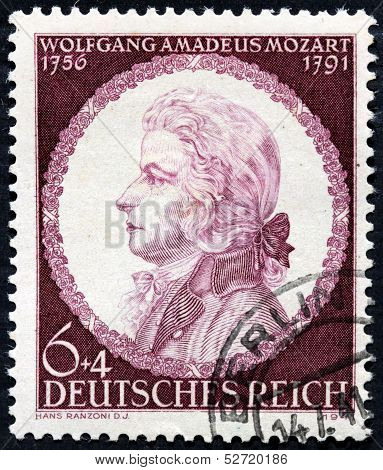 Mozart Stamp 1941