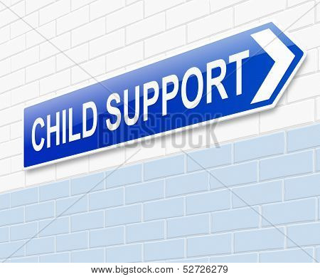 Child Support Concept.