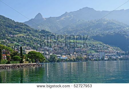 Geneve Lake In Montreux