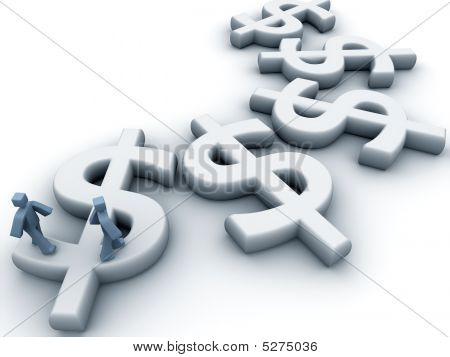 Business Partner Erfolg und Wohlstand