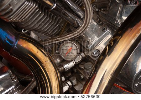 Motorcycle Engine Chrome