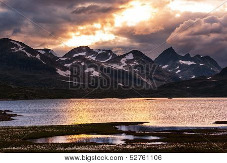 mountains in Norway, Jotunheimen National Park