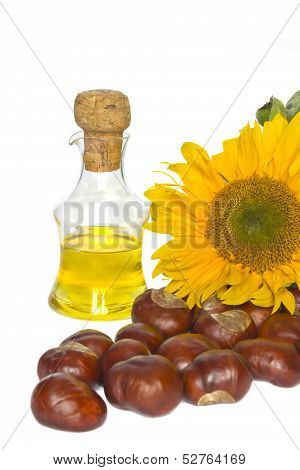 Vegetable Oil, Sunflower And Chestnuts