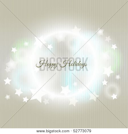 Bright background with stars