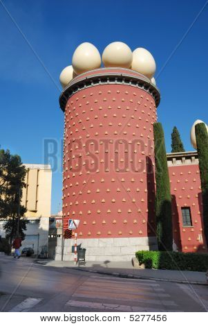 Tower Of DalÃ­ Theatre And Museum In Figueres