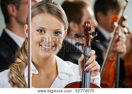 Classical Music, Woman Portrait