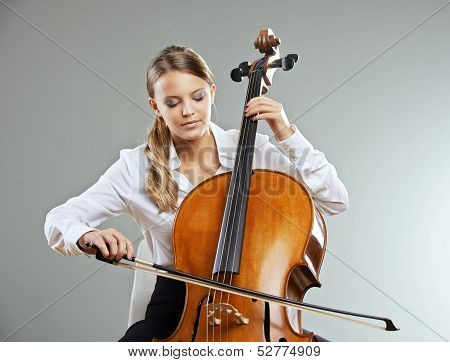 Beautiful Cellist