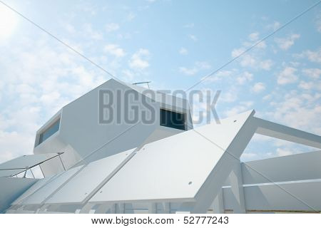 Independent modular futuristic building