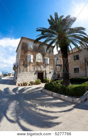 Sutivan en la isla de Brac, Croacia