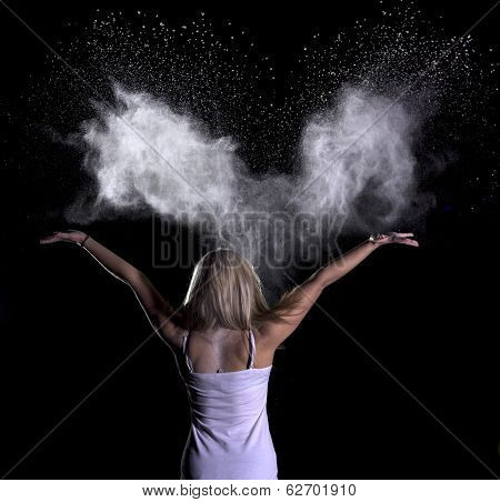 Stardust - colour powder photo