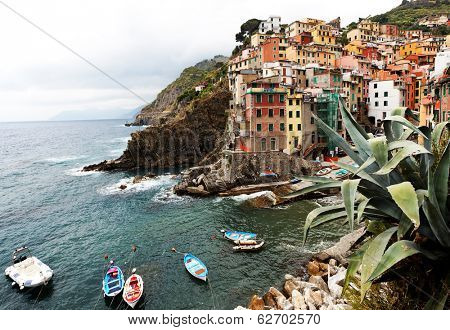 Riomaggiore village, Cinque Terre, Italy
