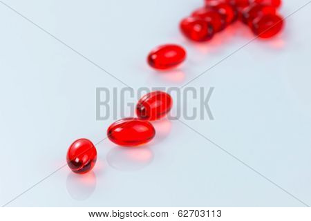 Red Pills Closeup