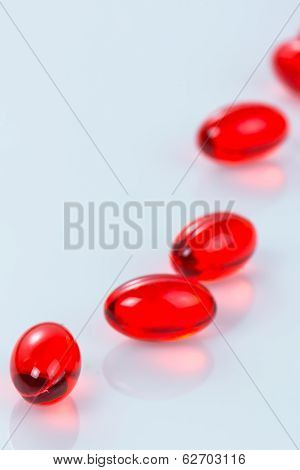 Red Pills Close Up