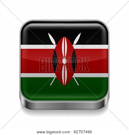 Metal  icon of Kenya