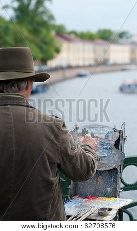 Street Painter, St. Petersburg