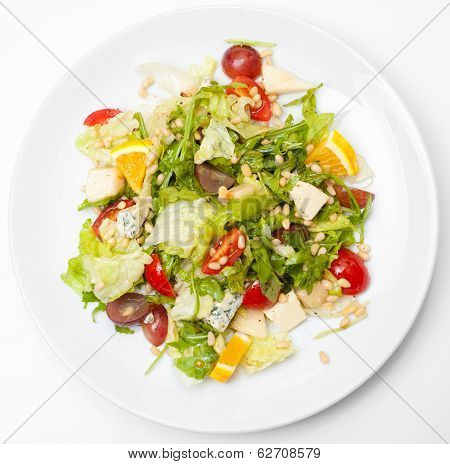 Greek Salad, Top View
