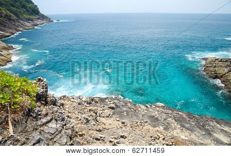 View Point At Tachai Island At Phang Nga In Thailand