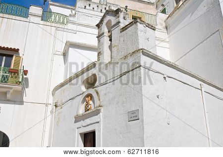 Church of St. Antonio. Ginosa. Puglia. Italy.