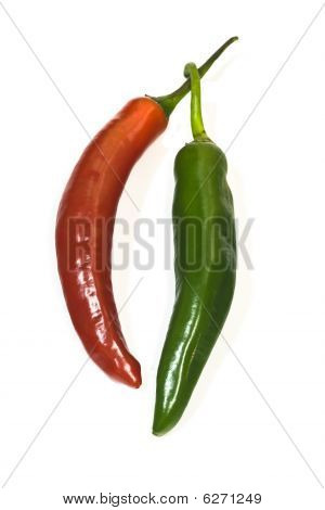 Red & Green chilies