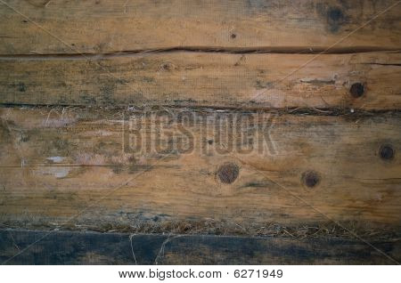 Superficie in legno vecchio