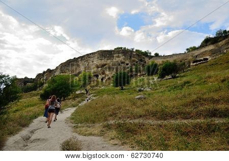 Medieval Fortress Town Chufut-kale, Bakhchisaray, Crimea