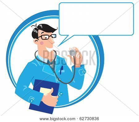 Family Doctor. Design Template