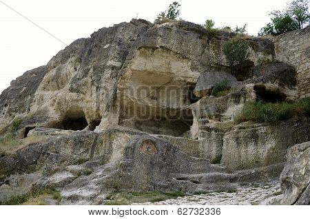 Medieval Fortress Town Chufut-kale, Bakhchisaray, Crimea
