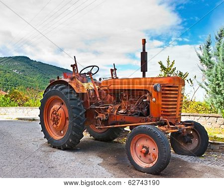 The Old Tractor