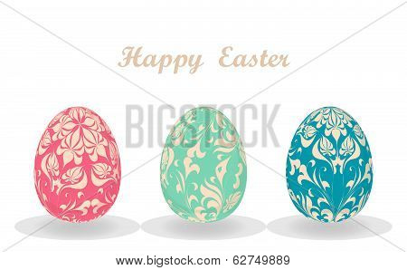 Easter Card With Egg