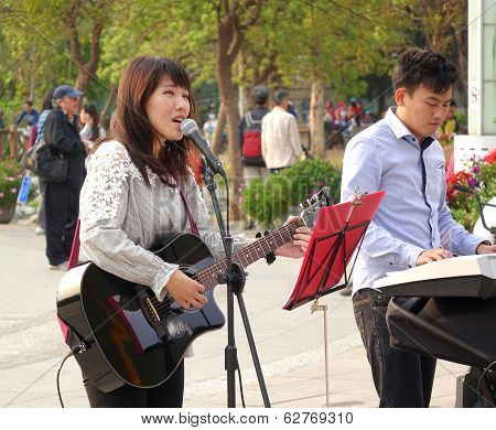 Making Music In The Park