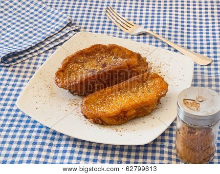 Torrijas, Typical Spanish Sweet In Lent And Easter Or Holy Week.
