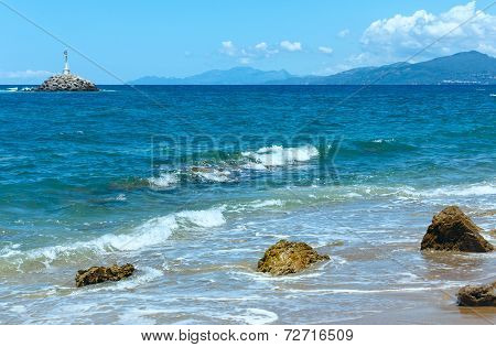Summer Beach View (greece, Lefkada).