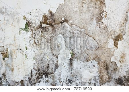 Grunge Weathered Concrete Wall Background