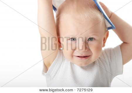 Bebê tentando, Basebal Cap
