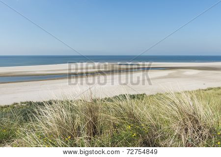 Beach At Maasvlakte Rotterdam