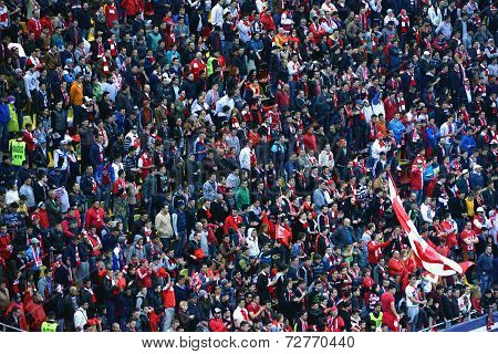 Choreography Of Soccer Fans