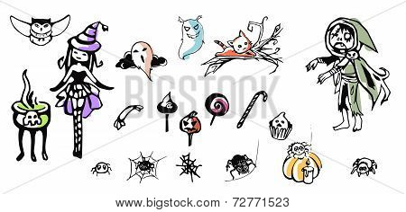 Halloween Drawing Kit