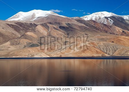 Tso Moriri Lake In Rupshu Valley