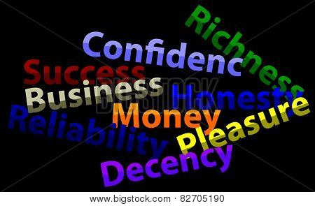 Pile Of Words - Business