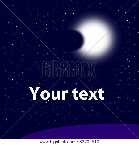 Background For Slogan - Space