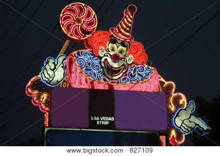 Las vegas clown
